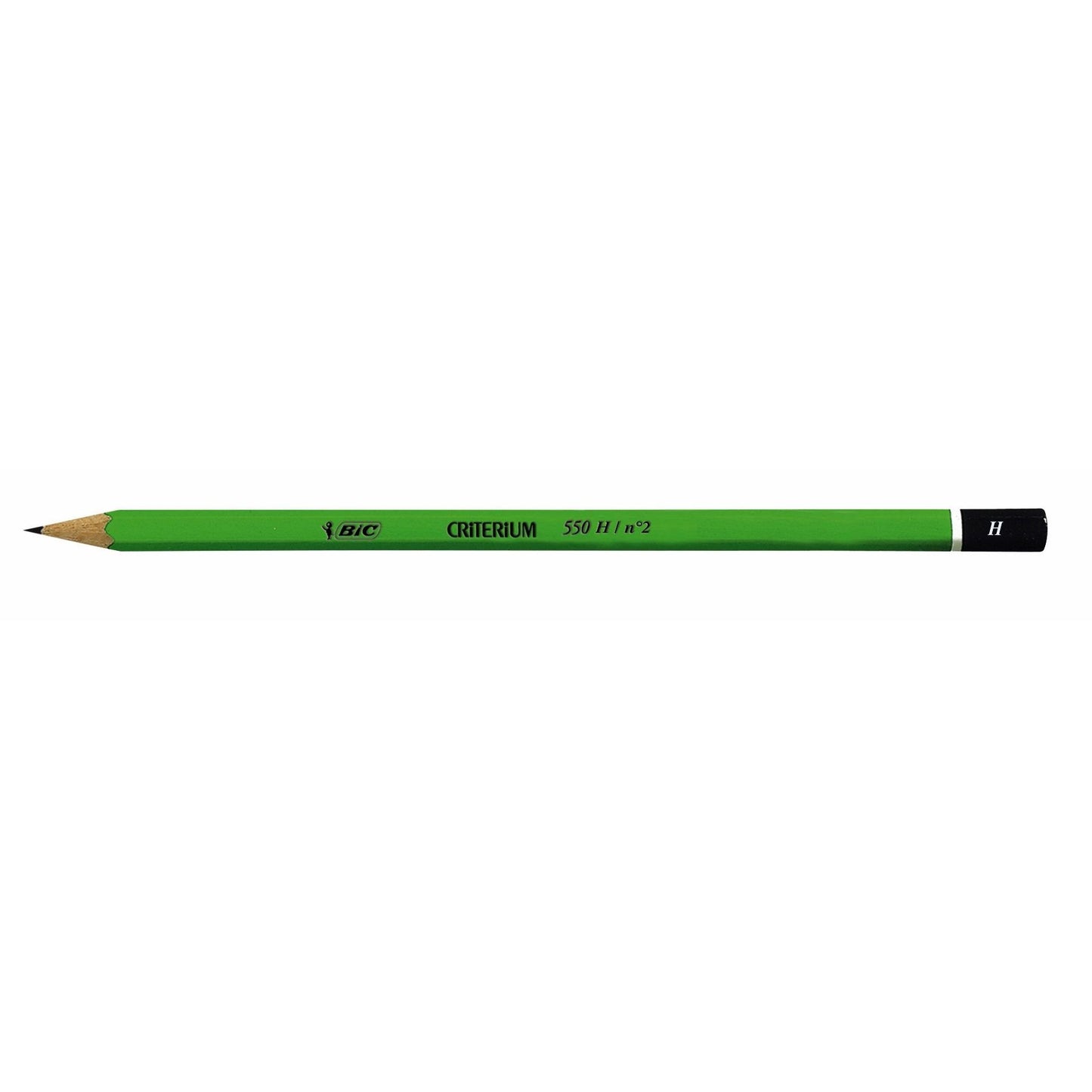 BIC - Bleistift 550 Sechskant H | 12 Stück