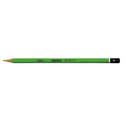 Bic - Bleistift 550 Sechskant 3H | 12 Stück