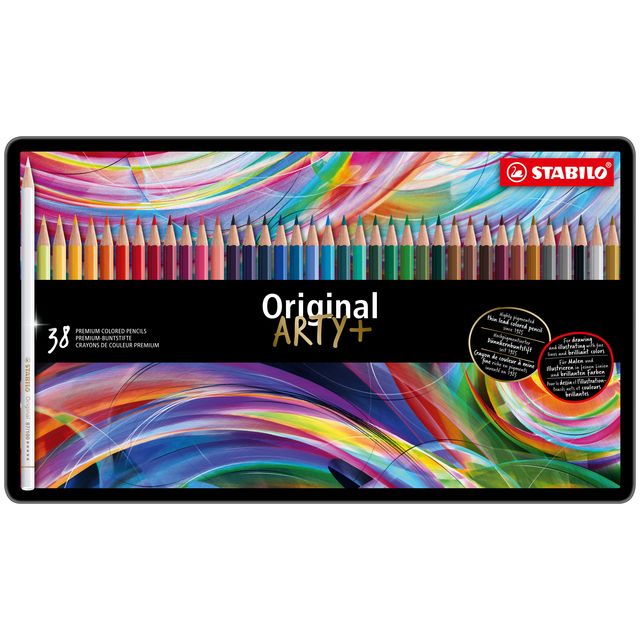 STABILO - Buntstifte 8778 Original Arty sortierte Dose mit 38 Stück