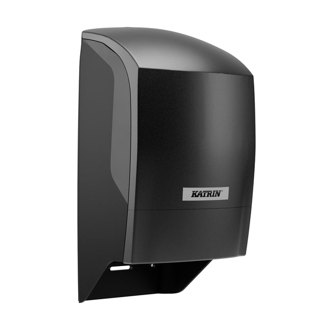 Katrin -  Toiletpapierdispenser  systeemrol duo zwart