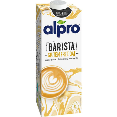 Alpro - Barista pflanzliche Hafermilch, 1 l, 8er Pack