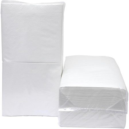Klika - Servietten, 33 x 33 cm, 1-lagig, weiß, Packung à 9 x 500 Stück