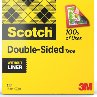Scotch – doppelseitiges Klebeband ft 19 mm x 33 m