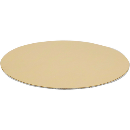 Klika - Rondell | Ø12cm | Karton + PET | Gold/Silber | 250 Stück