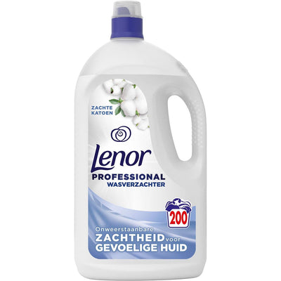 Lenor Professional - Professioneller Weichspüler Soft Cotton, 4-Liter-Flasche