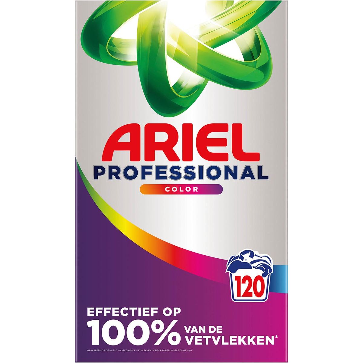 Ariel - Professional Colour Waschpulver, Karton mit 6,6 kg, 120 Wäschen