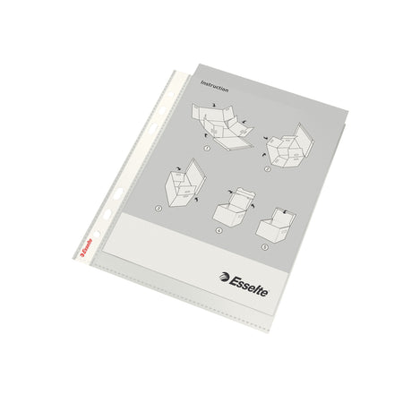 Esselte - perforated Showmap ft A5, made of pp, 6 hole perforation, box of 100 pieces