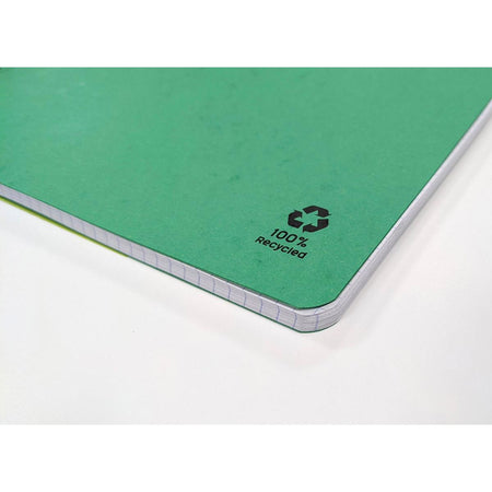 Clairefontaine – FOREVER Spiralnotizbuch, recycelt, A5, 90 g, 120 Seiten, kariert 5 mm, sortiert