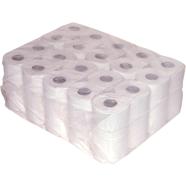 Qleaniq® - | Toilettenpapier | 2-lagig | 10cm | Grundlegend | weiß | 40 Stück