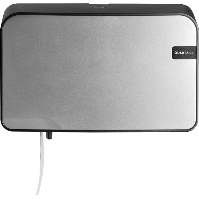 Quartzline - Toilettenpapierspender Q2 Duo Silber
