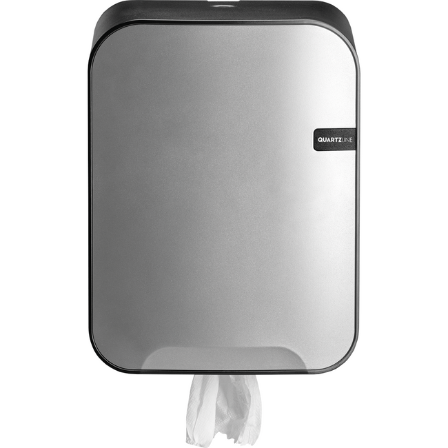 Quartzline - Poetsroldispenser | Midi | 375x265x2222mm | Silber | 1 Stücke
