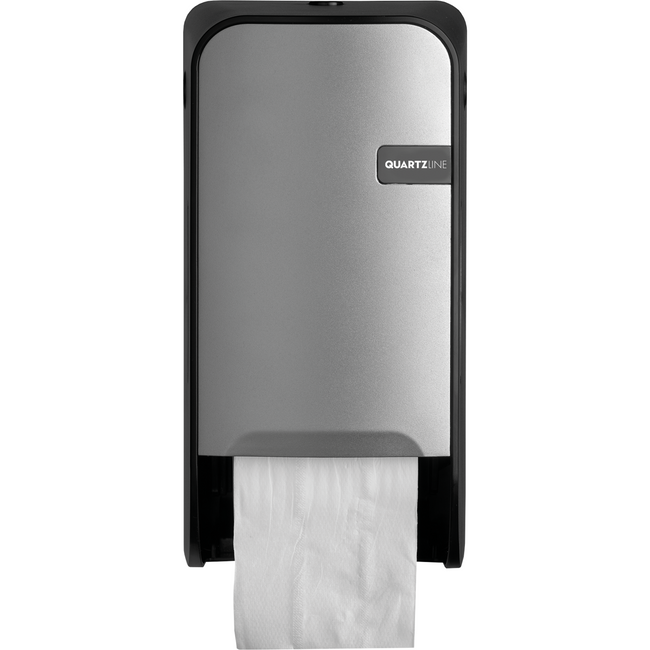 Quartzline - Duo -doproldispenser | 323x167x163mm | Silber | 1 Stücke