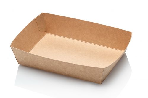 Snackbehälter Kraft A50 160x110x40mm 100 Stück