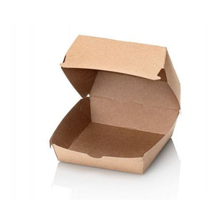Hamburgerbox Kraft Large 120x120x100mm 100 Stück