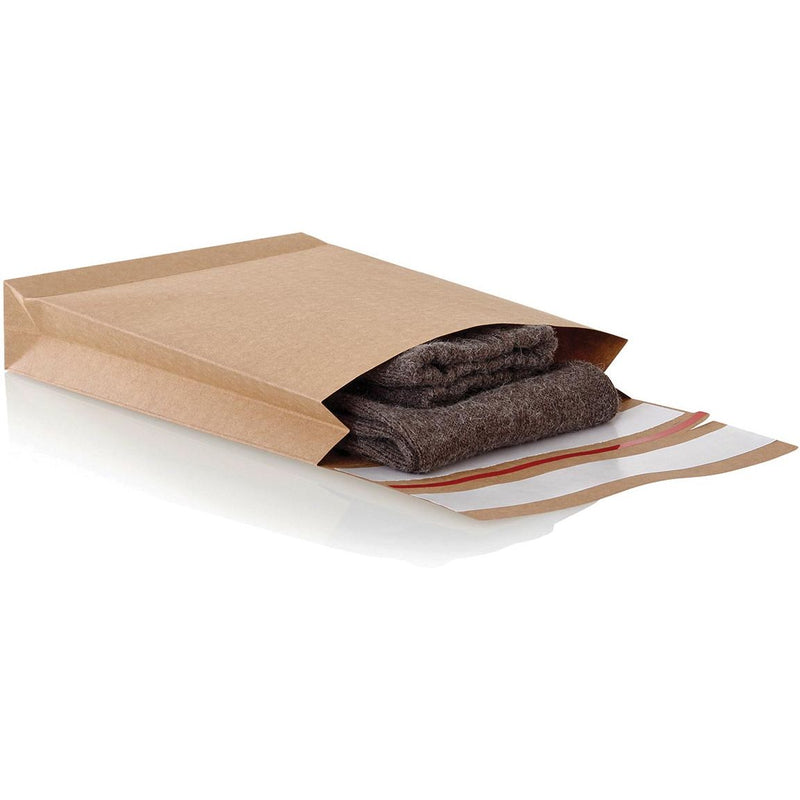 E-Grün – Briefumschläge mit Blockboden, ft 350 x 250 x 50 + 96 mm, Karton mit 250 Stück