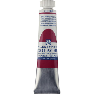 Talens - Gouache Extra Fine 20 ml Tube, permanentes Rosa (Magenta)