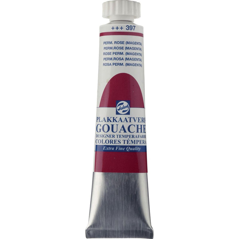 Talens - Gouache Extra Fine 20 ml Tube, permanentes Rosa (Magenta)