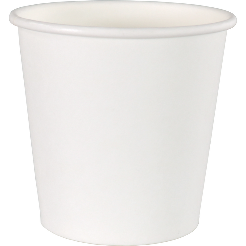 Klika - Kaffeetasse | Karton + PE | 100ml | 4oz | 60mm | weiß | 2000 Stück