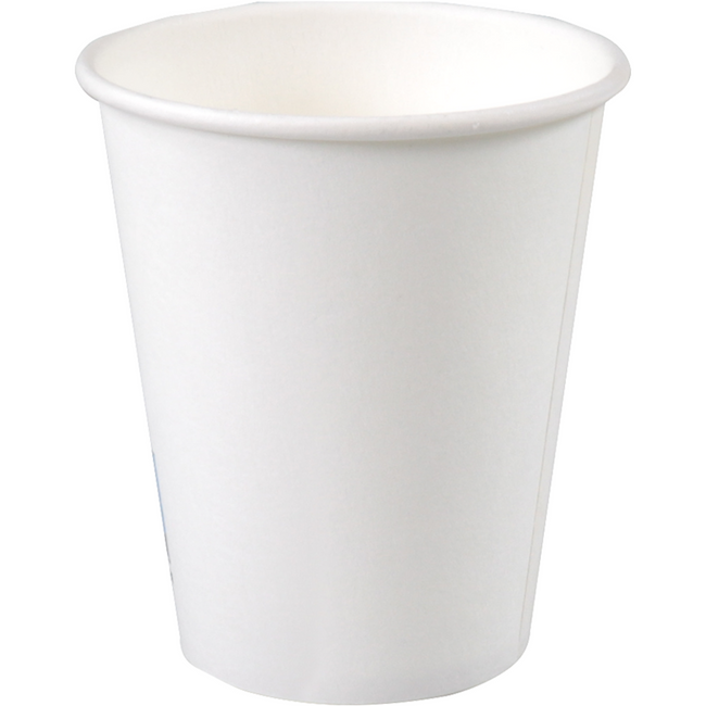 Klika - Kaffeetasse | Karton + PE | 150ml | 6oz | 80mm | weiß | 2500 Stück