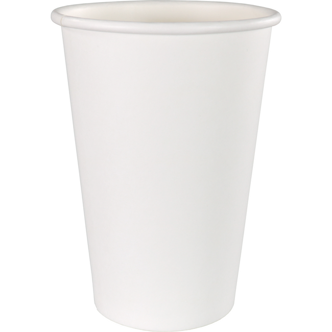 Klika - Kaffeetasse | Karton + PE | 300ml | 10oz | 110mm | weiß | 1000 Stück