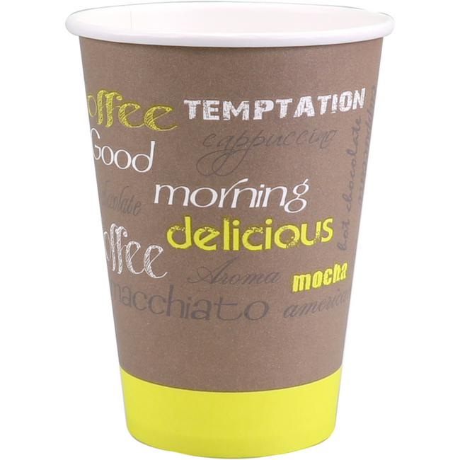 Depa - | Kaffeetasse | Limetta | Karton + PE | 180ml | 7,5 Unzen | 93mm | 2500 Stück