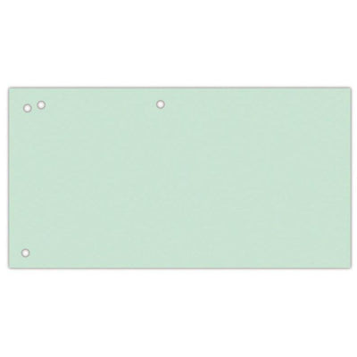 OFFICE products -   verdeelstroken, 240 x 105 mm, pak van 100 stuks, groen