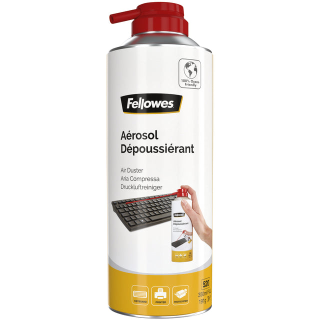 Fellowes - Cleaner Fellowes Luftdruck HFC kostenlos 350 ml | Sprühdose -350 Milliliter