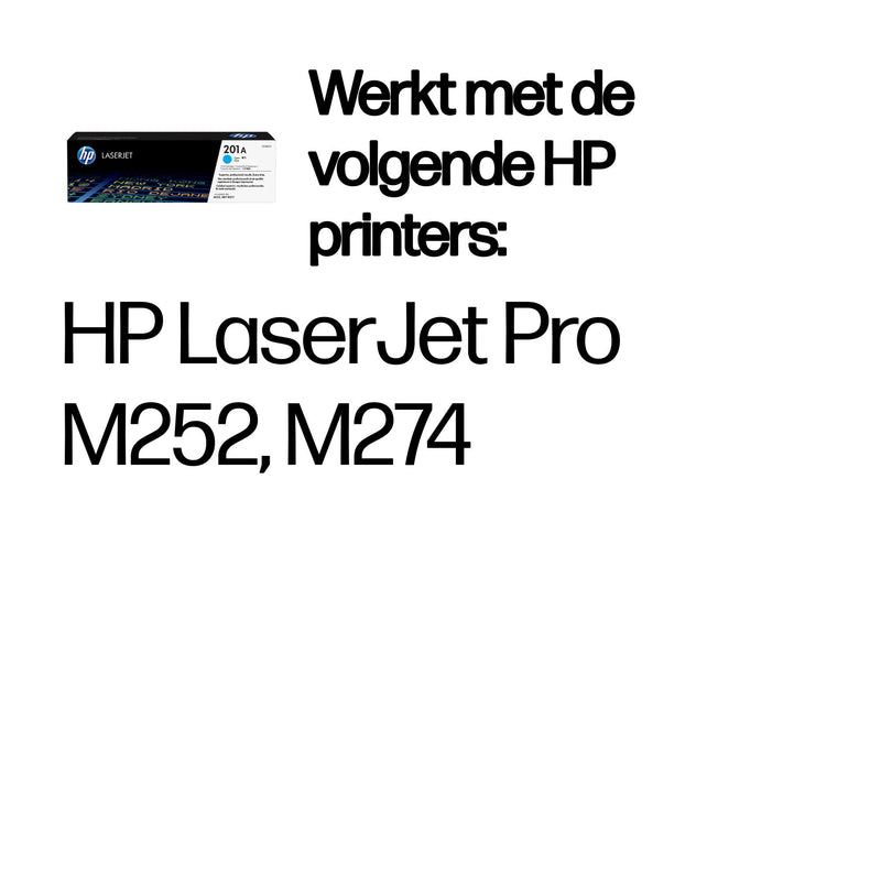 HP - Tonerkartusche cf401a 201a blau