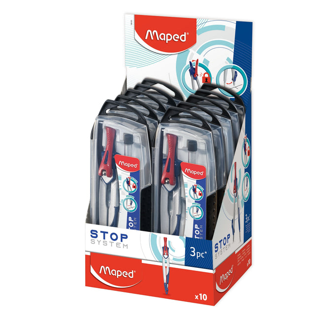 Maped - ser Stop System 3-teilig | 10 Stück