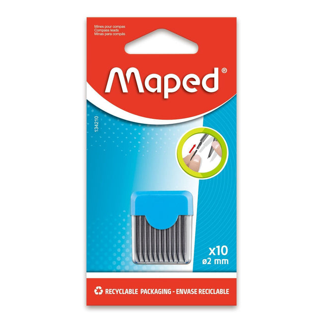 Maped – Schlangenmarker 2 mm, Set mit 10 Stück