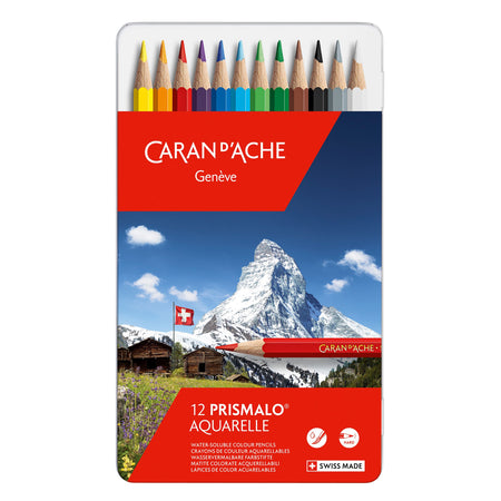 Caran d'ache - Buntstifte, 12 Stück sortiert