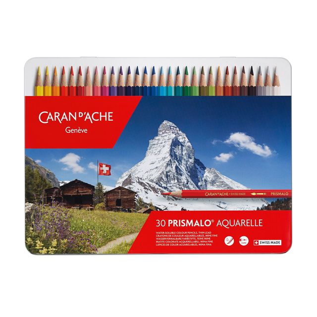 Caran d'ache - Buntstifte, 30 Stück sortiert