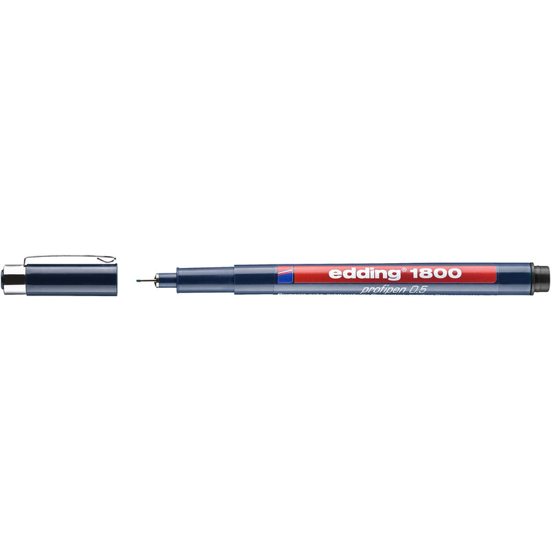 Edding - Fineliner 1800 0,5mm schwarz