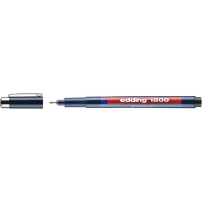Edding - Fineliner 1800 0,7mm schwarz