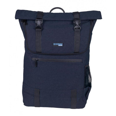DONAU TRAVEL - Rucksack London, 18 l, 15,6 Zoll, Marineblau
