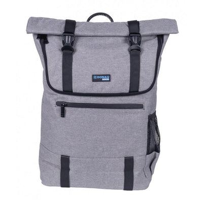 DONAU TRAVEL - Rucksack London, 18 l, 15,6 Zoll, grau