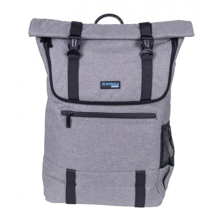 DONAU TRAVEL - Rucksack London, 18 l, 15,6 Zoll, grau