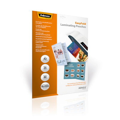 Fellowes - LAERHOES EASYFOLD A3 2X80MICRON