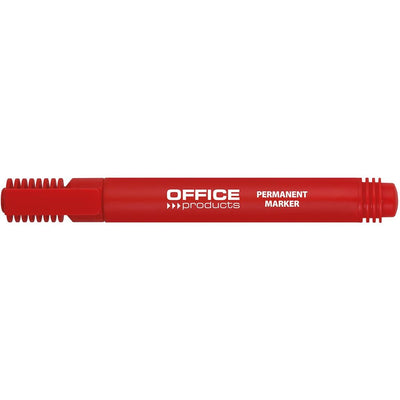 Büroartikel - Permanentmarker 1-3 mm, rund, rot