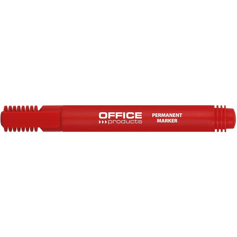 Büroartikel - Permanentmarker 1-3 mm, rund, rot