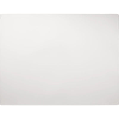 Langlebig – Schreibblock mit Zierrille, PP, ft 650 x 500 mm, transparent weiß