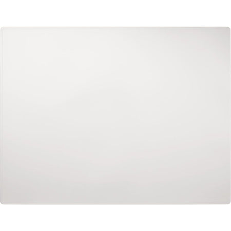 Langlebig – Schreibblock mit Zierrille, PP, ft 650 x 500 mm, transparent weiß