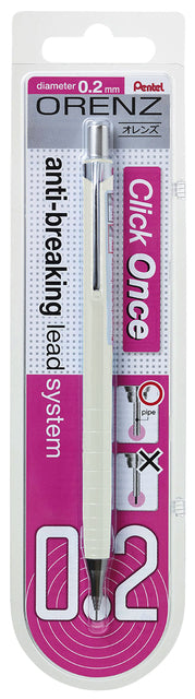 Vulpotlood pentel orenz 0,2mm weiß