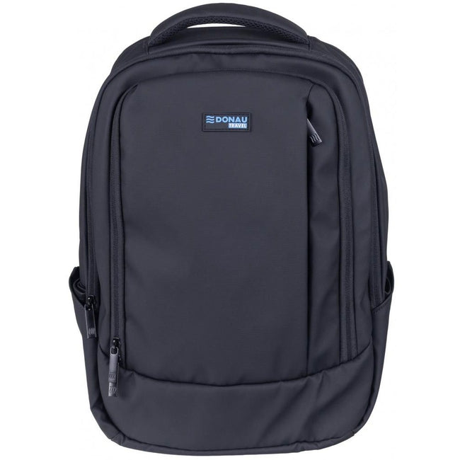 Donau Travel - Rucksack Berlin, 16 l, 15,6 Zoll, schwarz