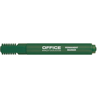 Office Products - Permanentmarker 1-5 mm, Keilspitze, grün