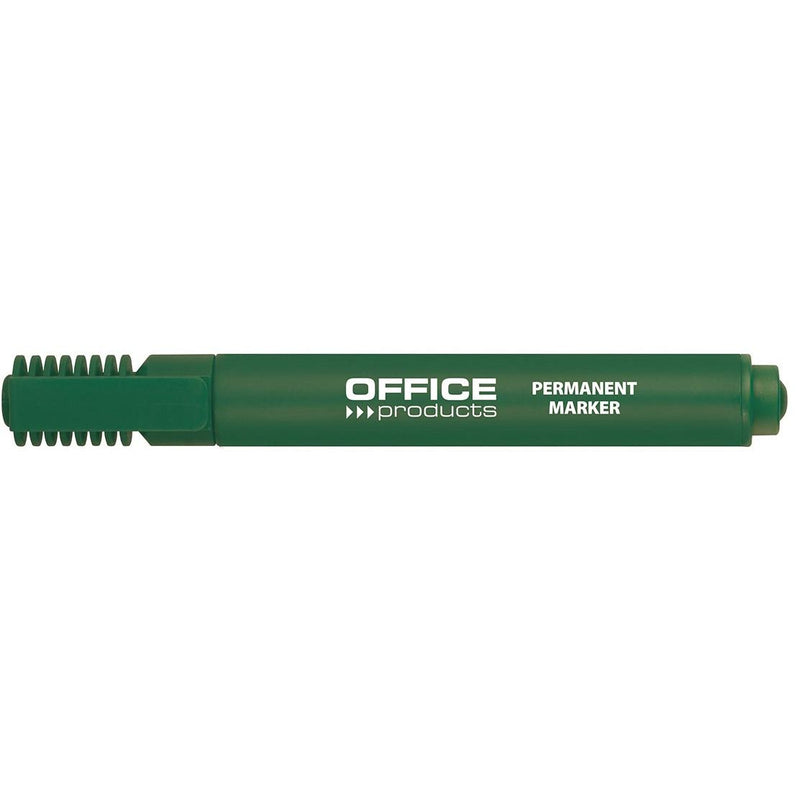 Office Products - Permanentmarker 1-5 mm, Keilspitze, grün