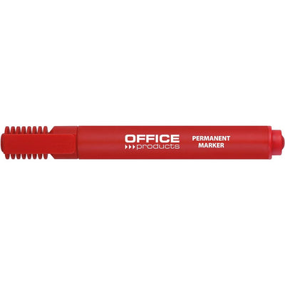 Office Products - Permanentmarker 1-5 mm, Keilspitze, rot