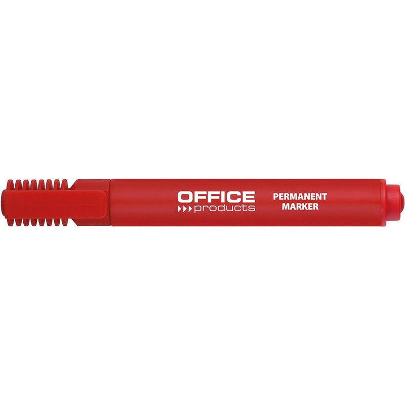 Office Products - Permanentmarker 1-5 mm, Keilspitze, rot
