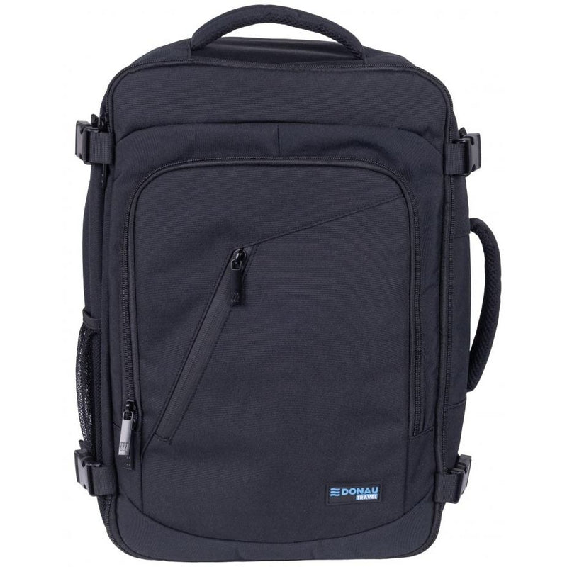 Donau Travel - Rucksack Warschau, 23 l, 15,6 Zoll, schwarz