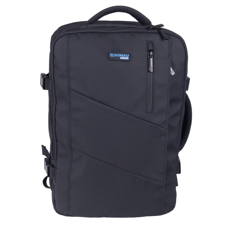Donau Travel - Rucksack Prag, 32 l, 17 Zoll, schwarz